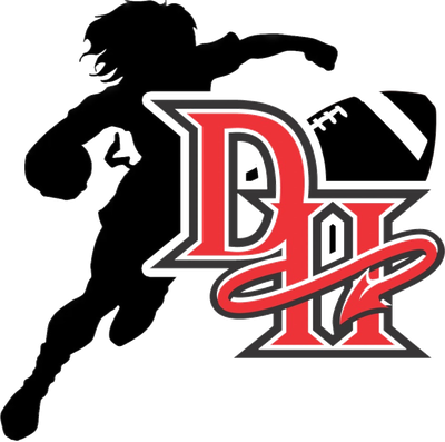 Druid Hills High School flag football logo